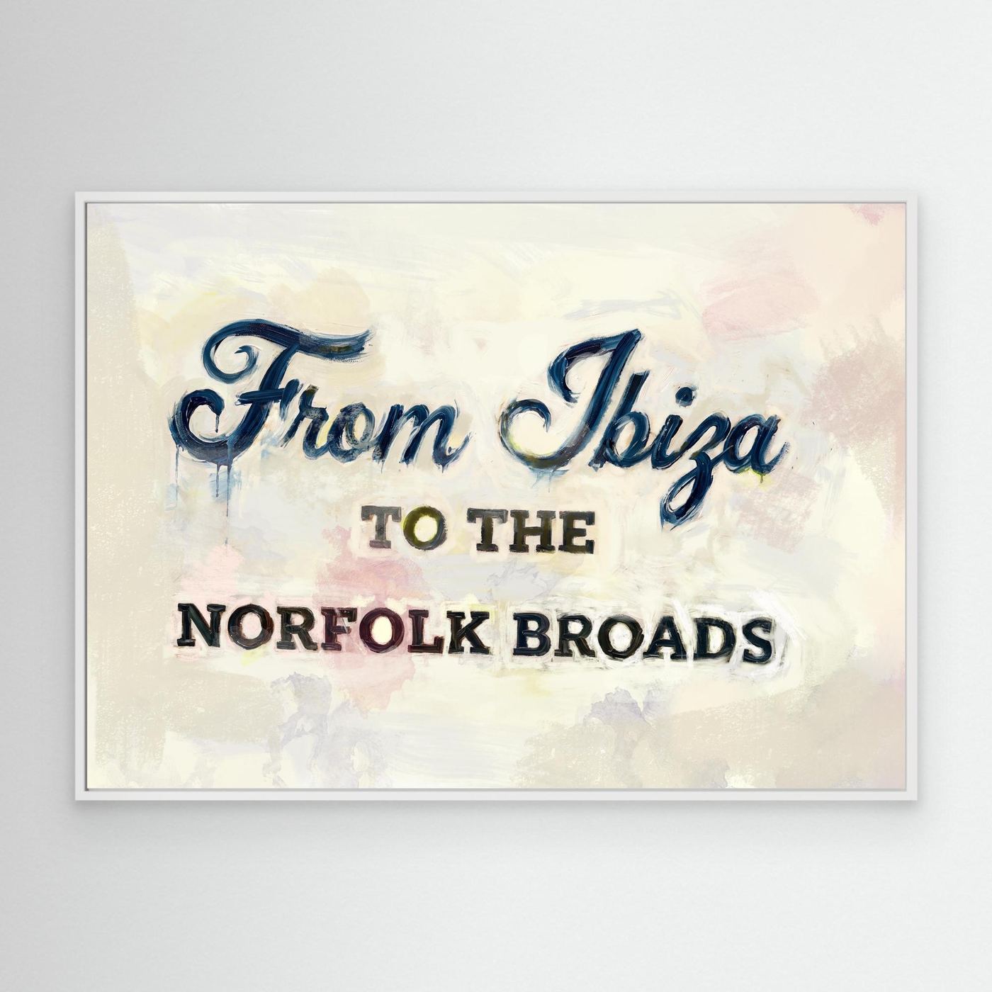 From Ibiza to the Norfolk Broads - Canvas Print