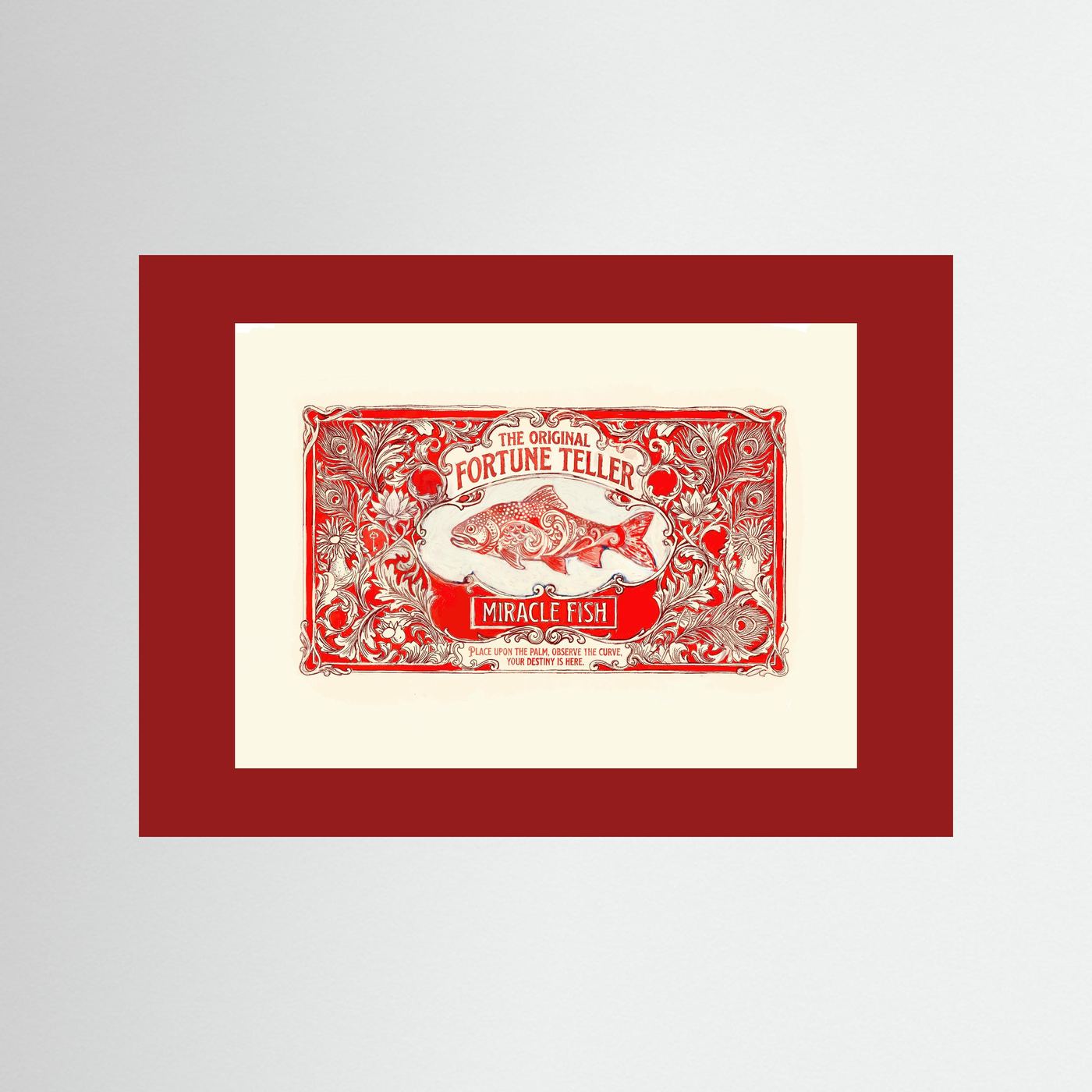 Fortune Teller Fish -Paper Print
