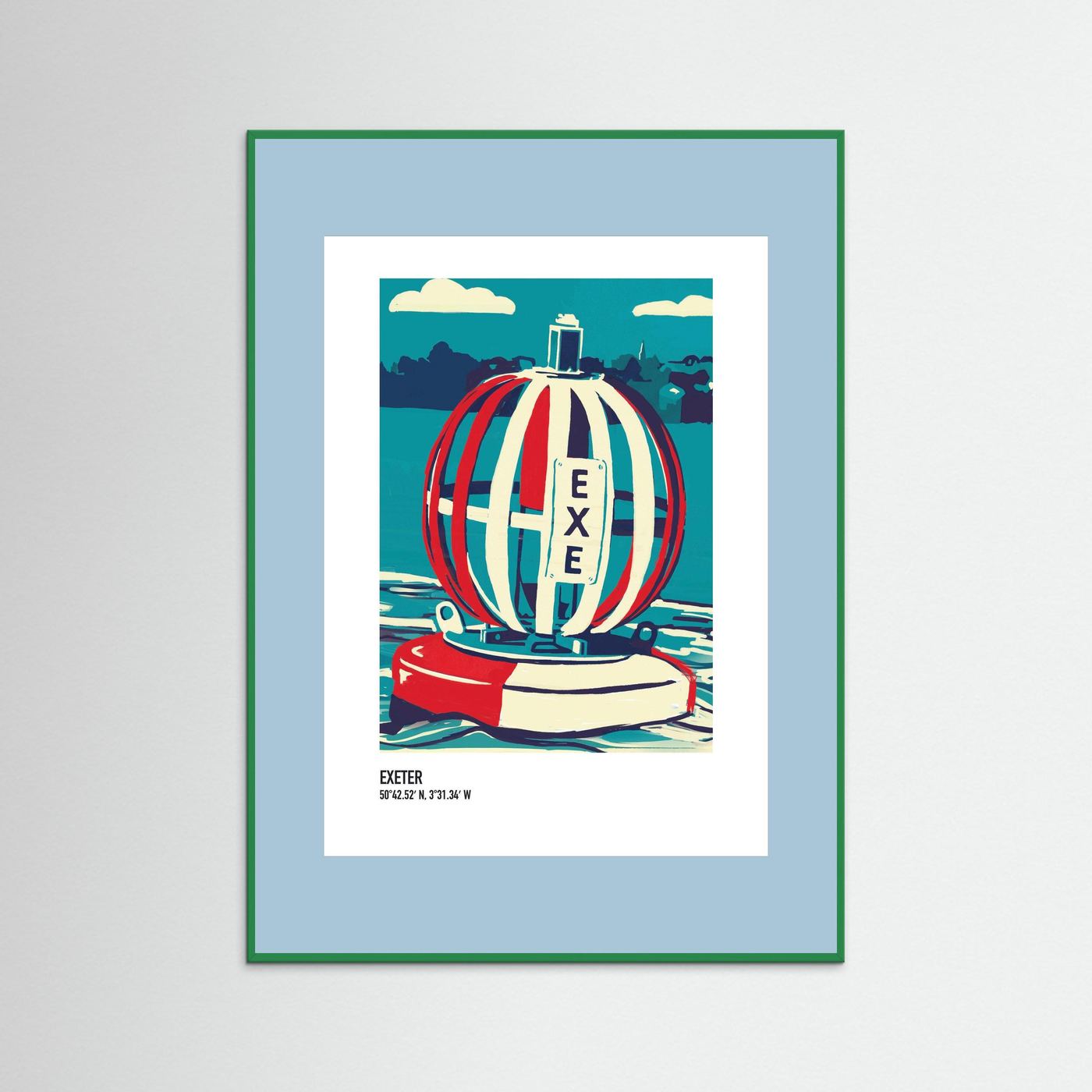 EXETER PRINT - Art Print