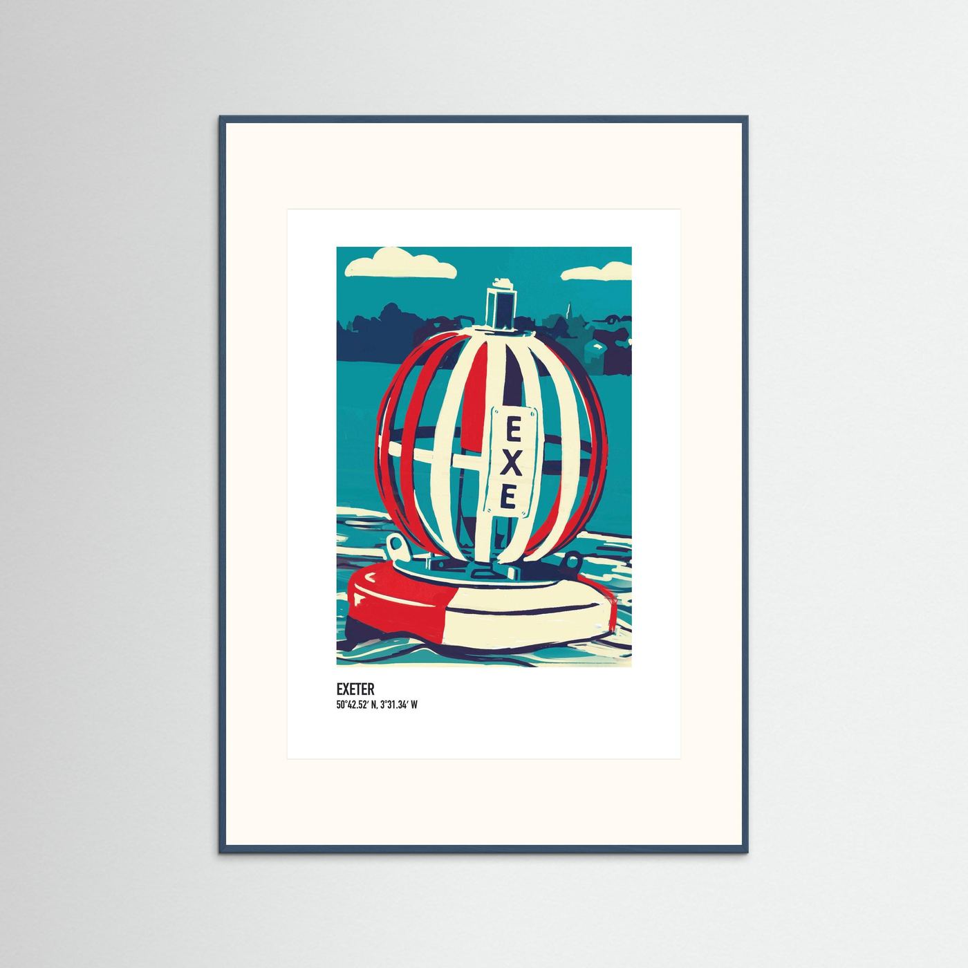 EXETER PRINT - Art Print