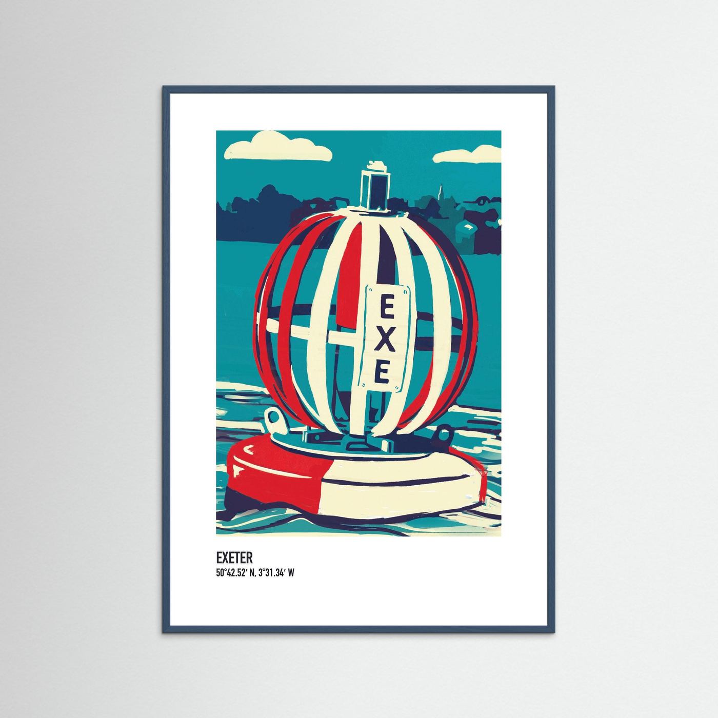 EXETER PRINT - Art Print
