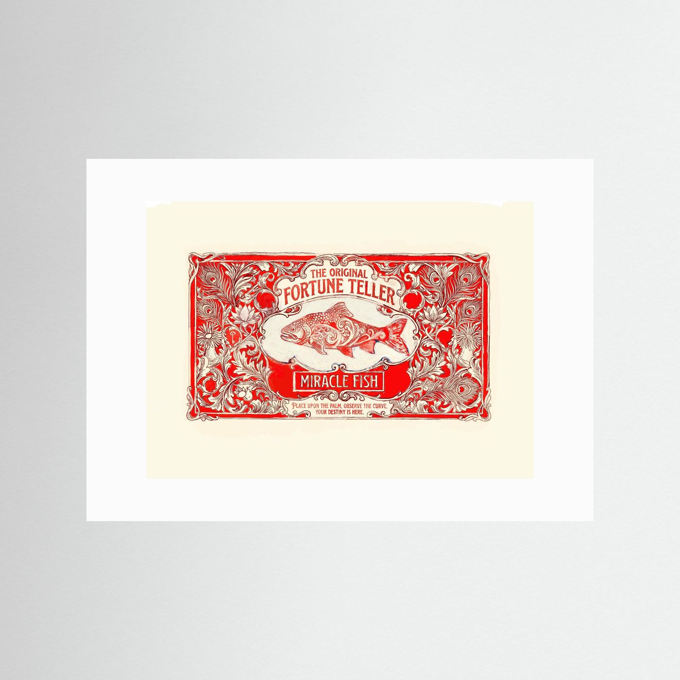 Fortune Teller Fish -Paper Print