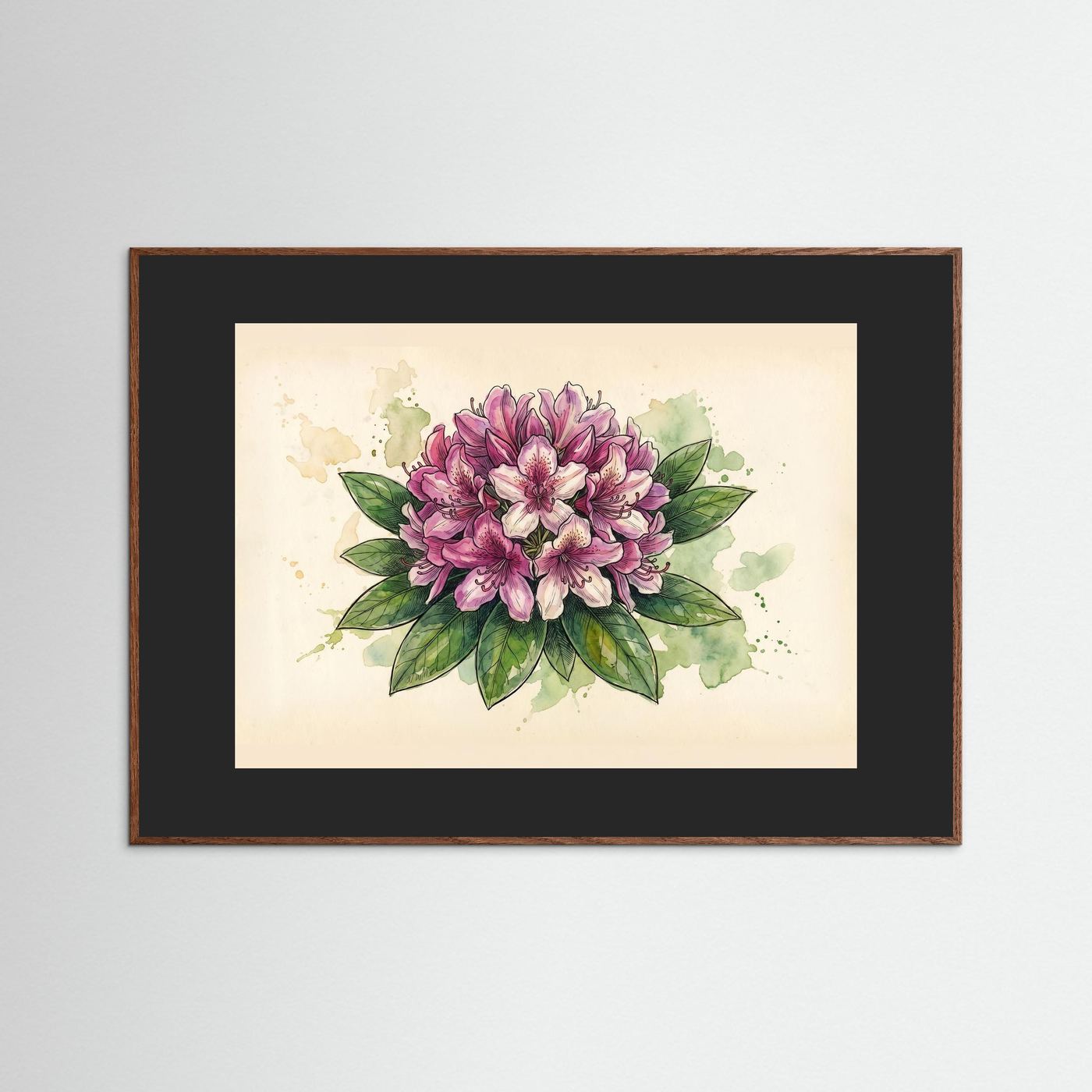 Rhododendron /Botanical  Print