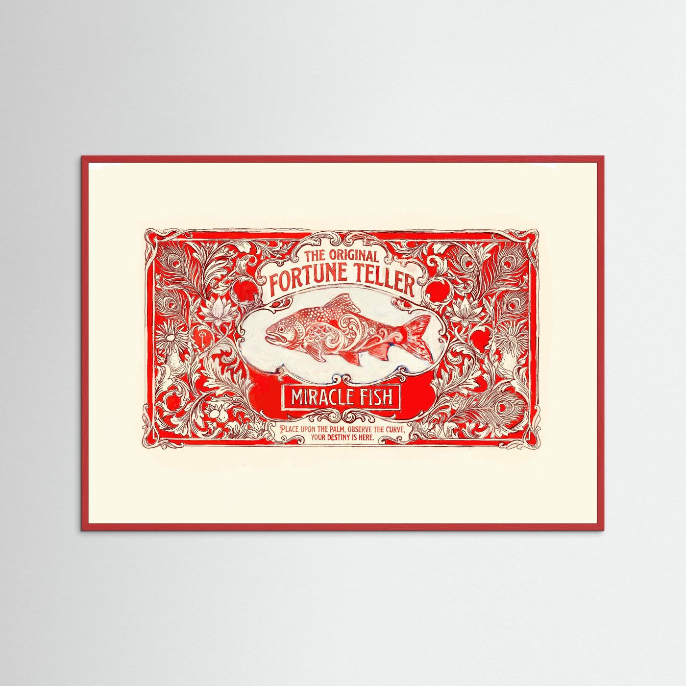 Fortune Teller Fish -Paper Print