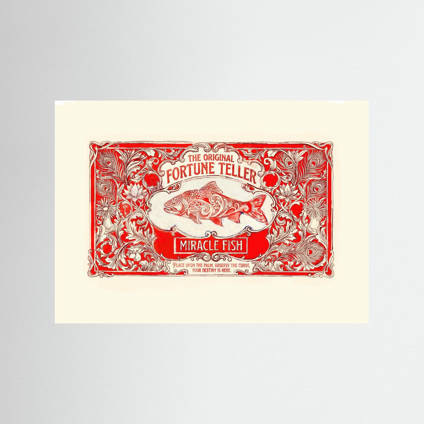 Fortune Teller Fish -Paper Print