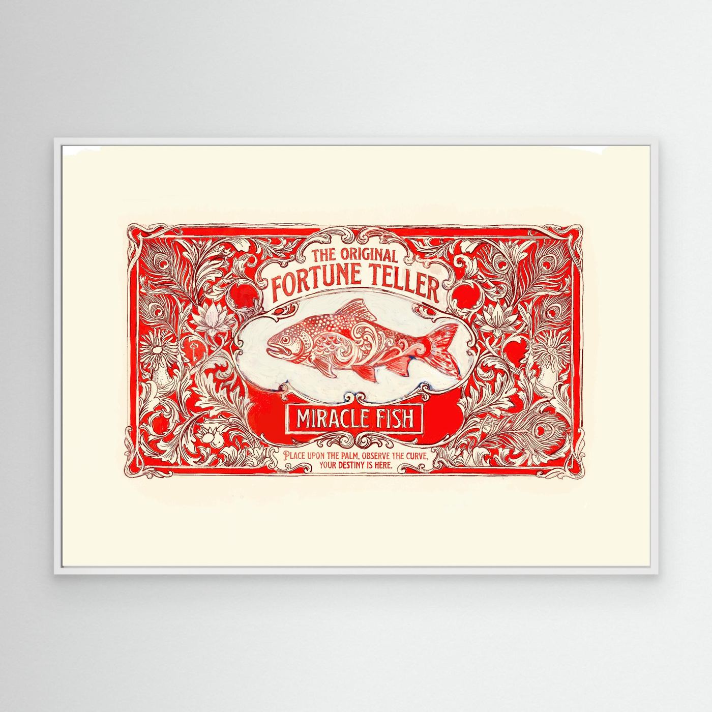 Fortune Teller Fish Art Print