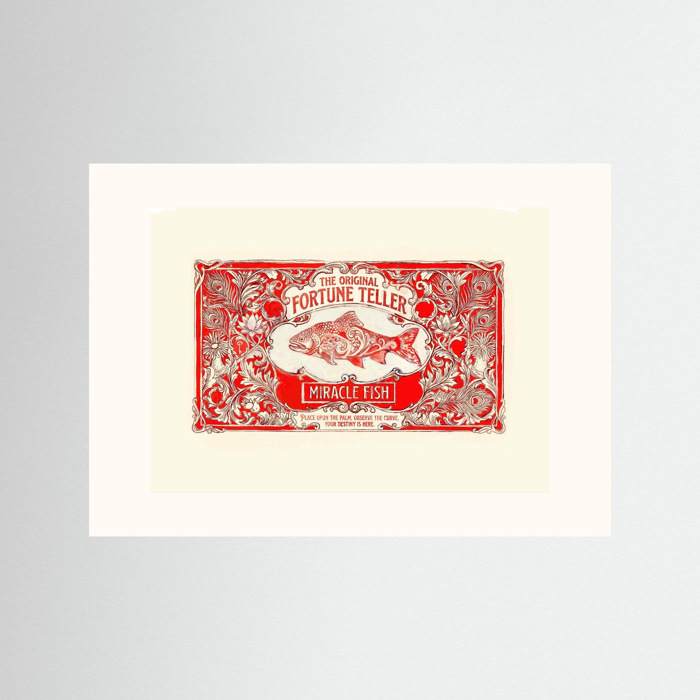 Fortune Teller Fish -Paper Print