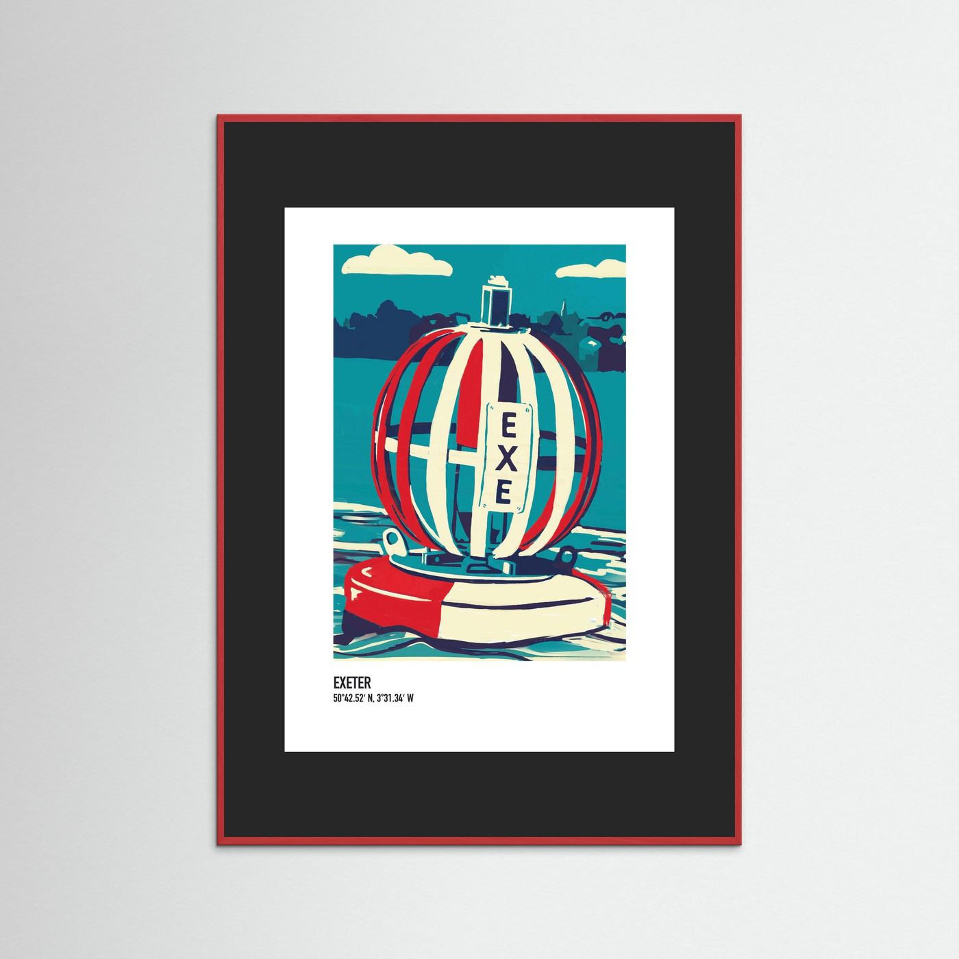 EXETER PRINT - Art Print