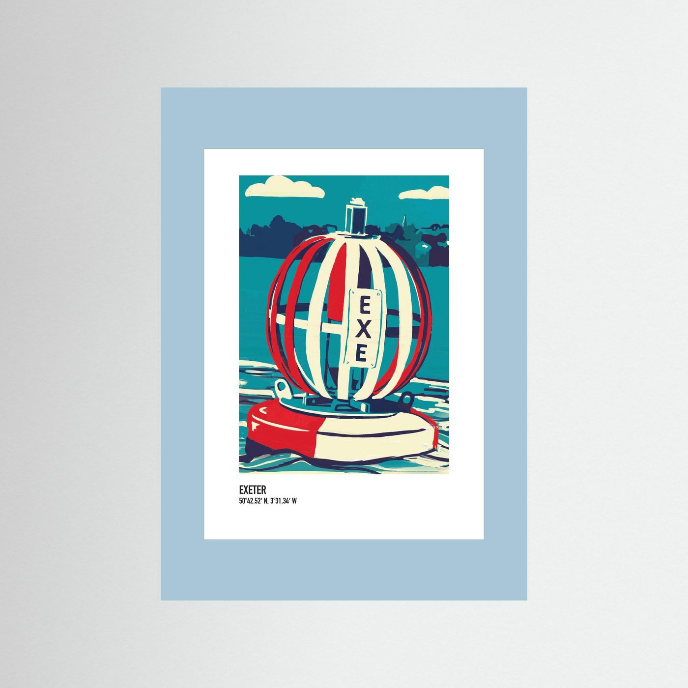 EXETER PRINT - Art Print