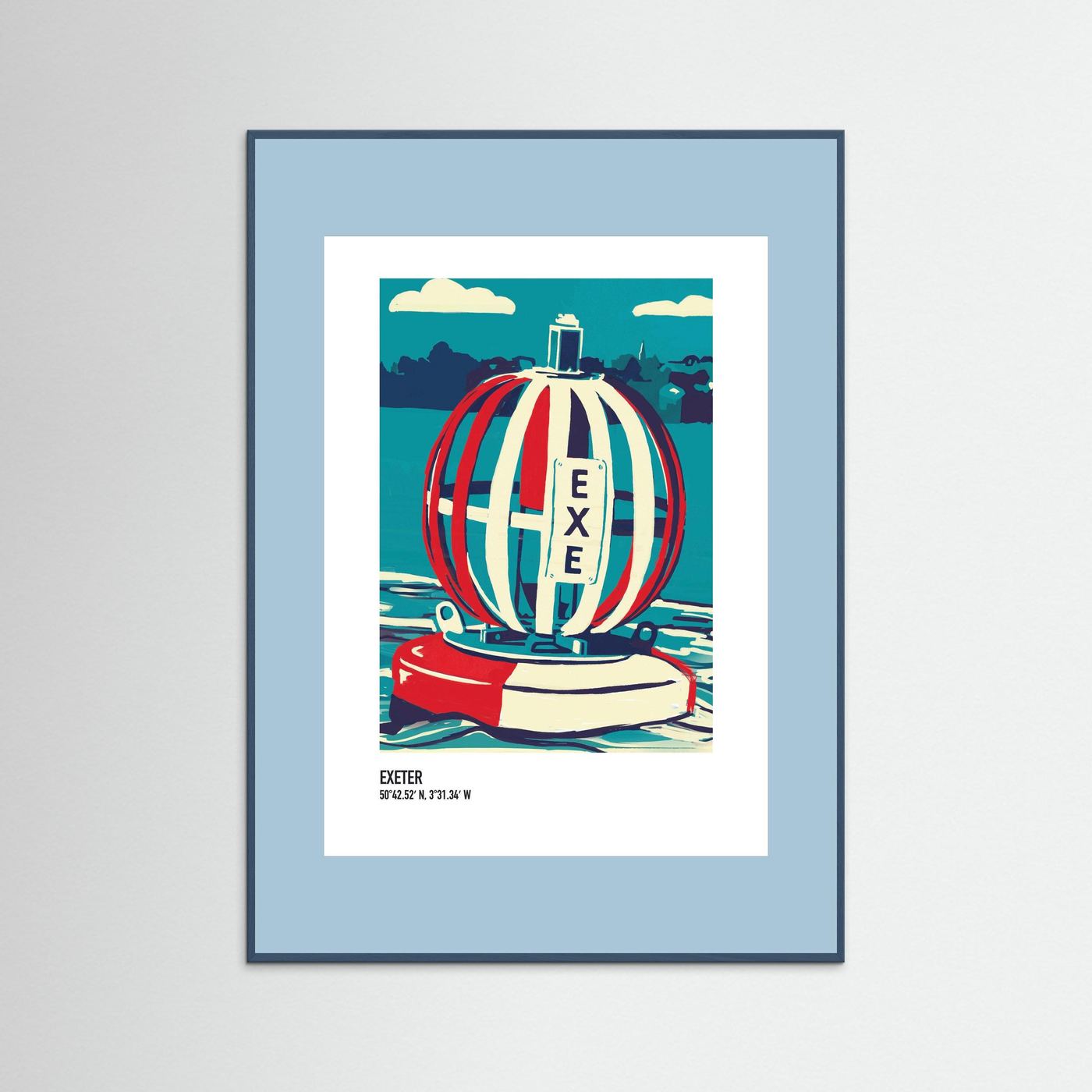 EXETER PRINT - Art Print