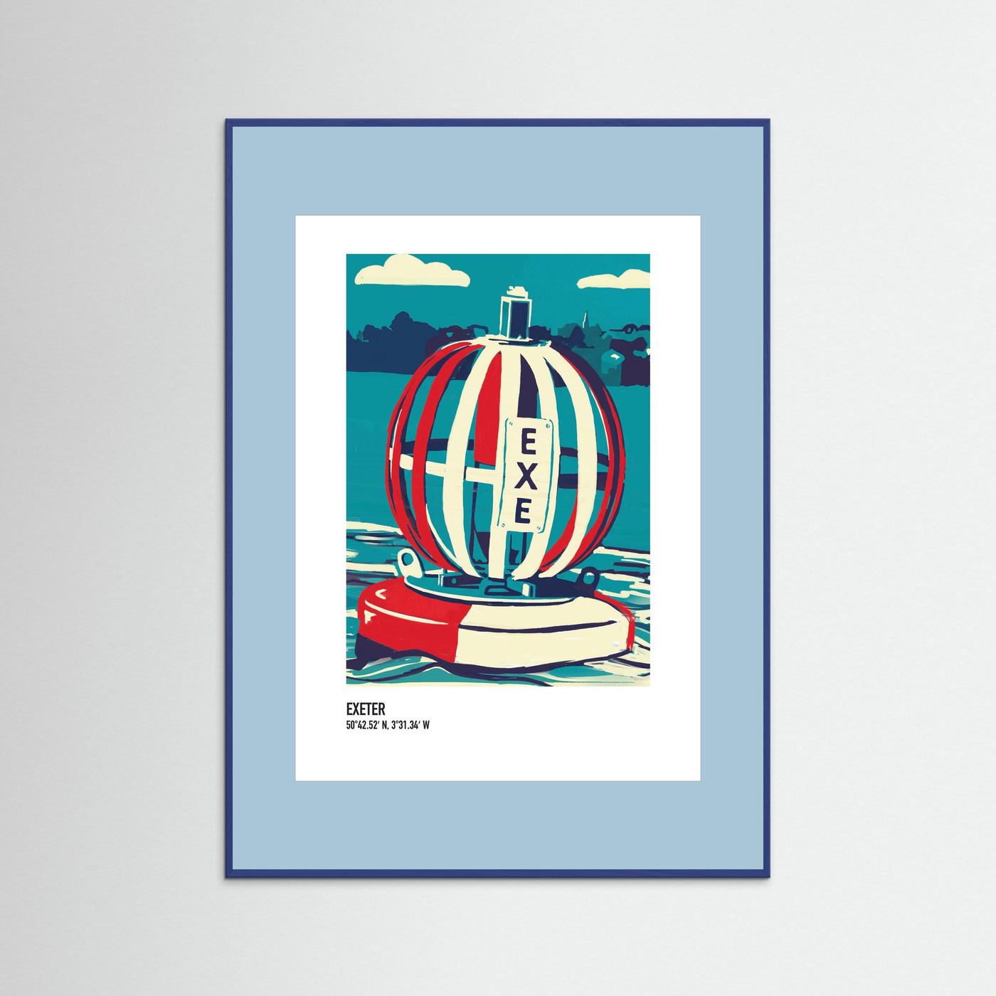 EXETER PRINT - Art Print
