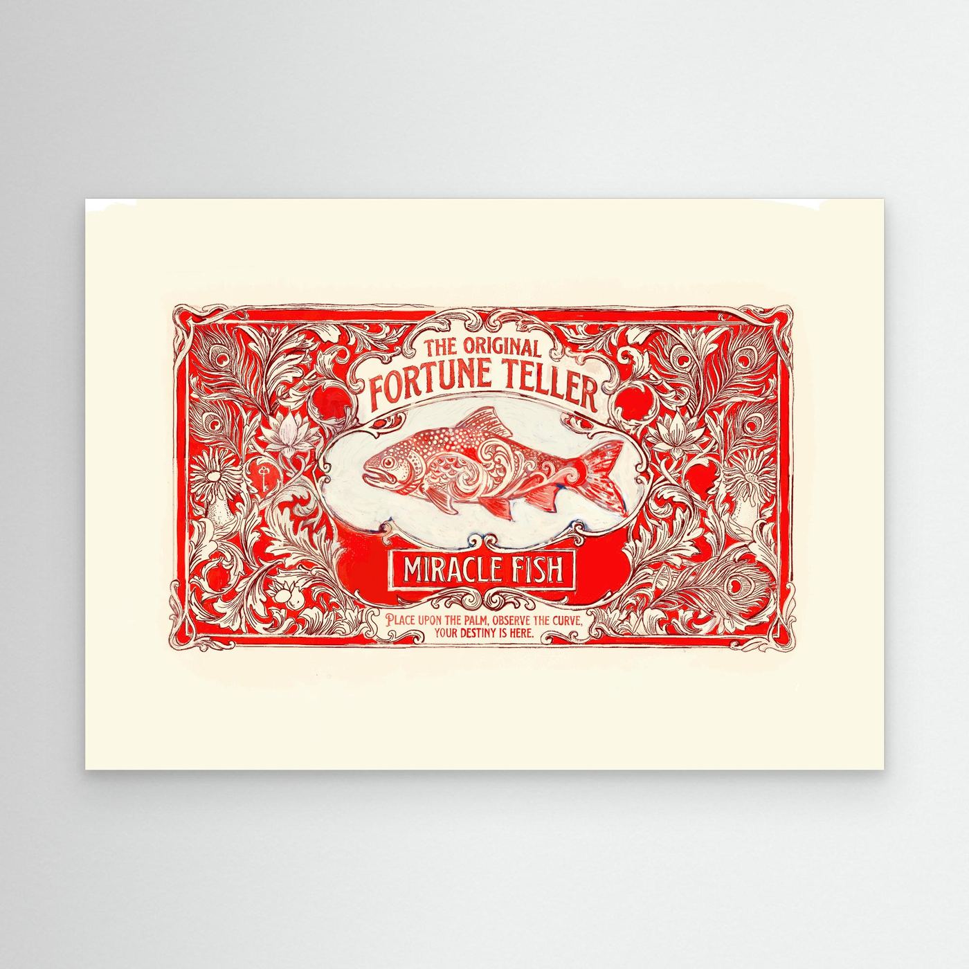 Fortune Teller Fish Art Print