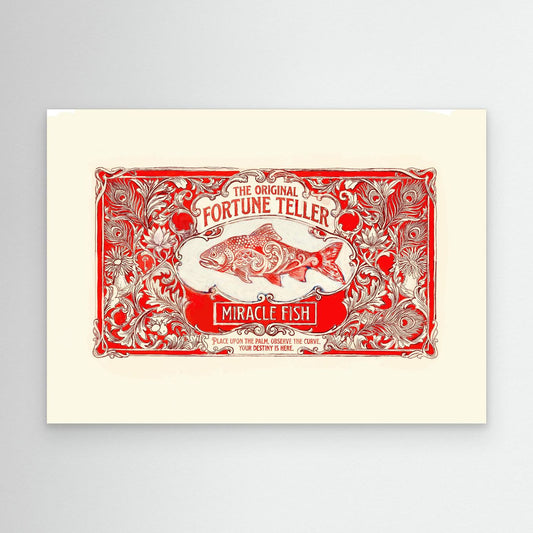 Fortune Teller Fish Art Print