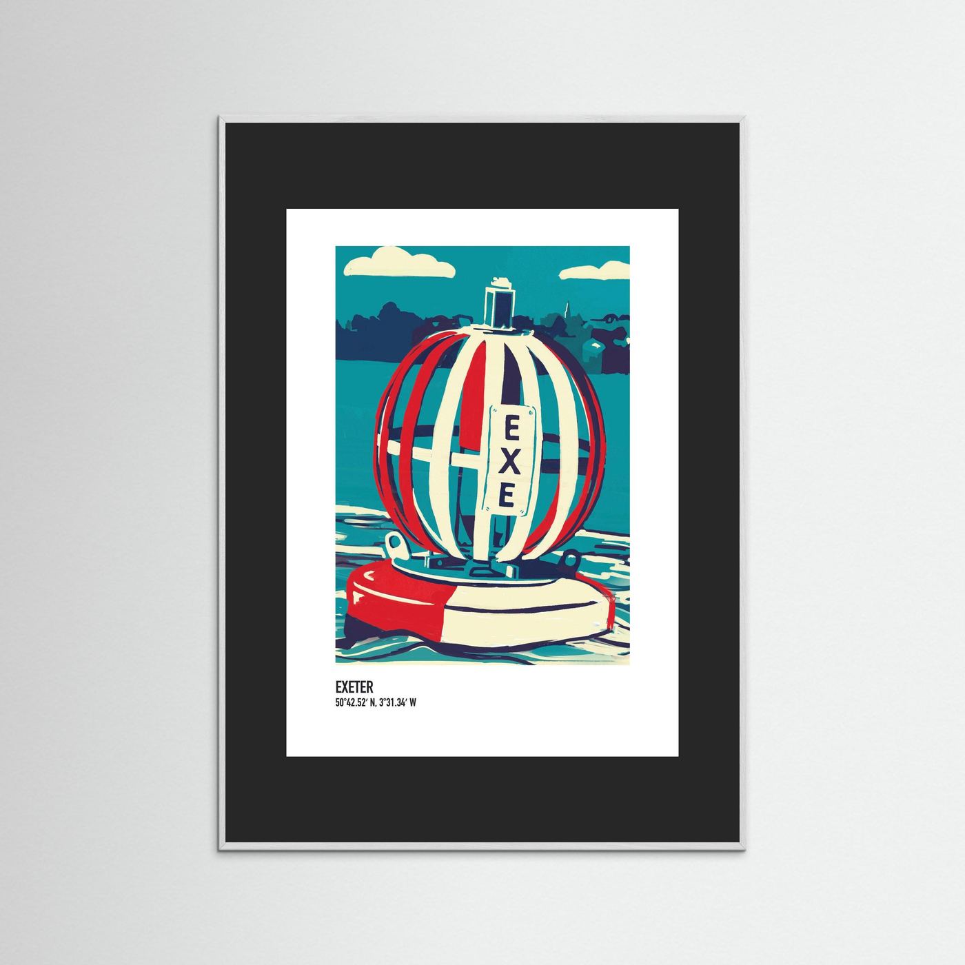 EXETER PRINT - Art Print
