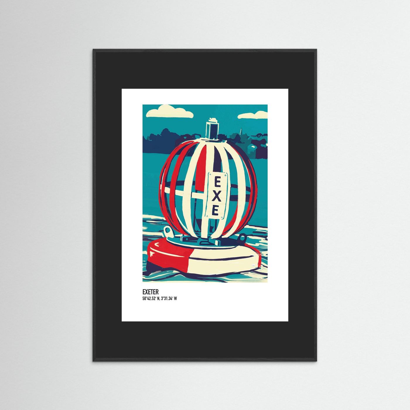 EXETER PRINT - Art Print
