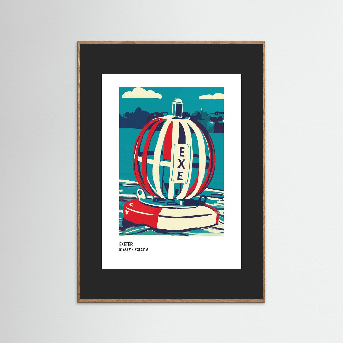 EXETER PRINT - Art Print