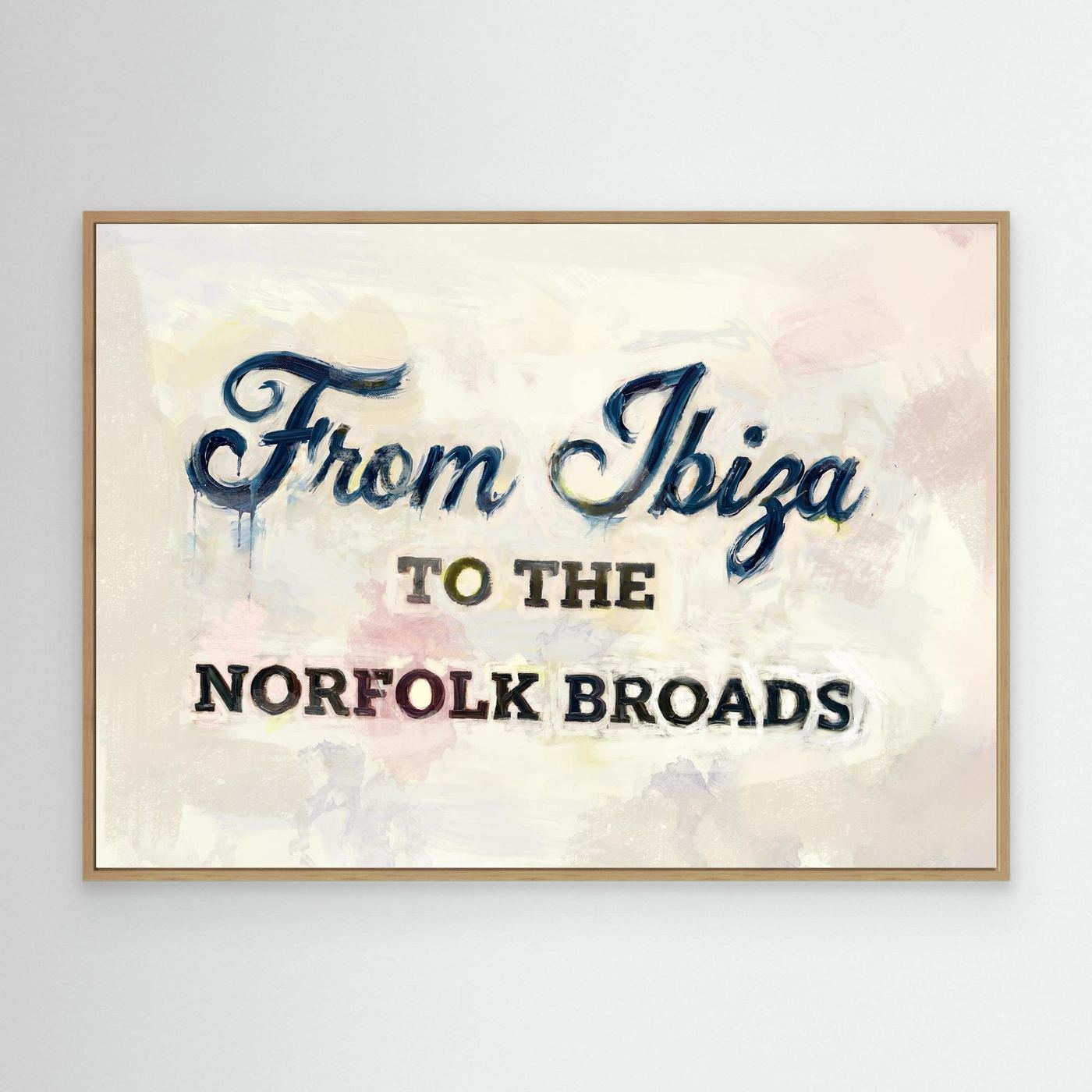 From Ibiza to the Norfolk Broads - Canvas Print