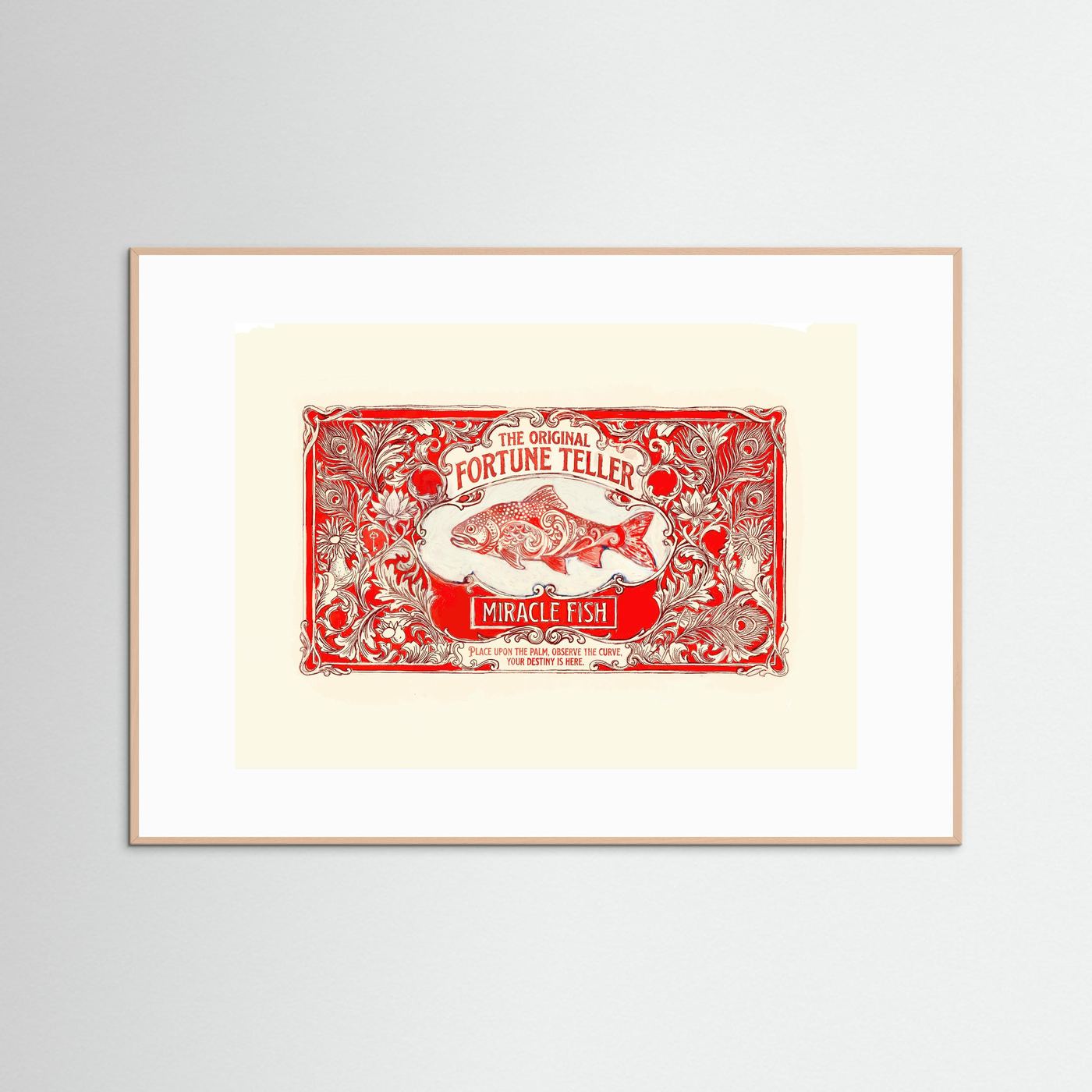 Fortune Teller Fish -Paper Print