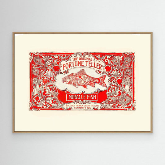 Fortune Teller Fish Art Print
